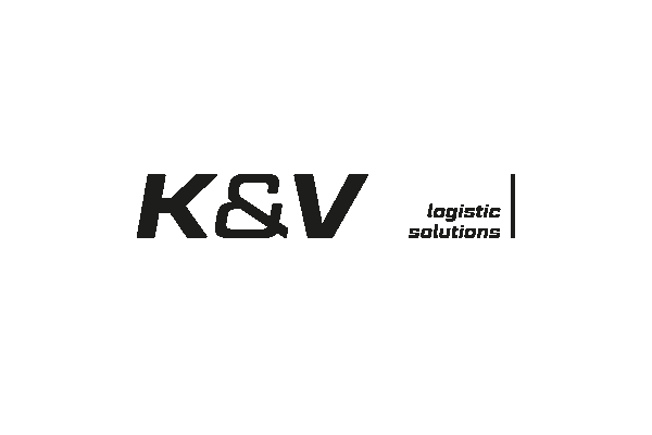 K&V Logistic Solutions logó vállalati ügyfél díjkészítés referencia
