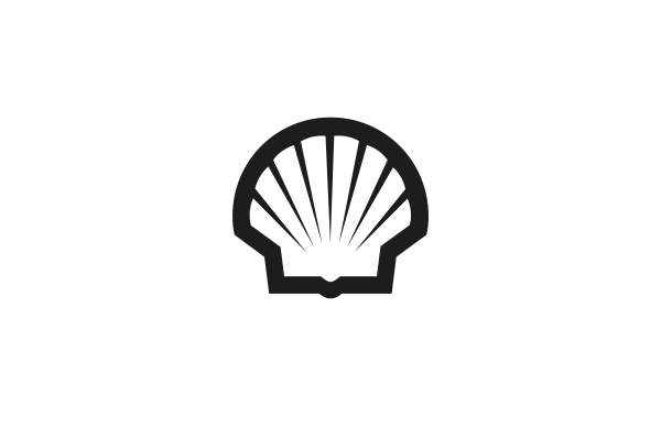 Shell logó vállalati ügyfél díjkészítés referencia